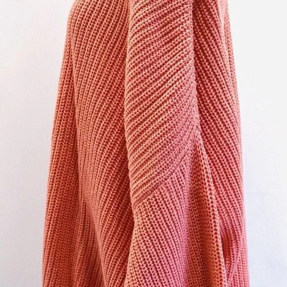 NWT SONOMA Women Long Sleeve Pullover Round Neck Orange Knit Sweater Plus Sz 4X - Picture 11 of 14